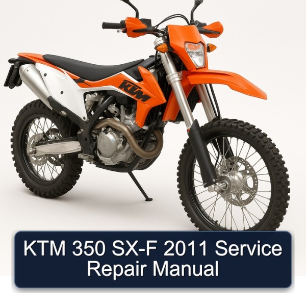 KTM 350 SX-F 2011 Service Repair Manual