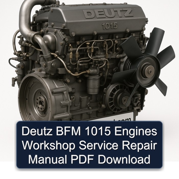 Deutz BFM 1015 Engines Workshop Service Repair Manual PDF Download