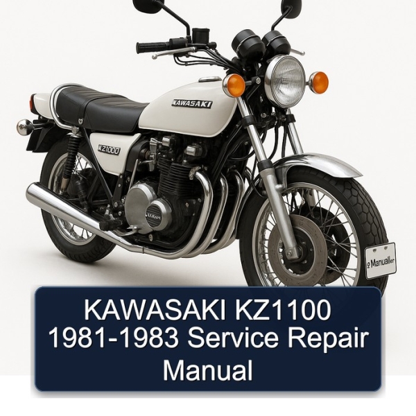 KAWASAKI KZ1100 1981-1983 Service Repair Manual