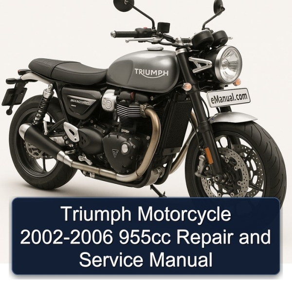 Triumph Motorcycle 2002-2006 955cc Repair and Service Manual