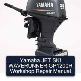 Yamaha JET SKI WAVERUNNER GP1200R Workshop Repair Manual