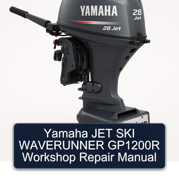 Yamaha JET SKI WAVERUNNER GP1200R Workshop Repair Manual