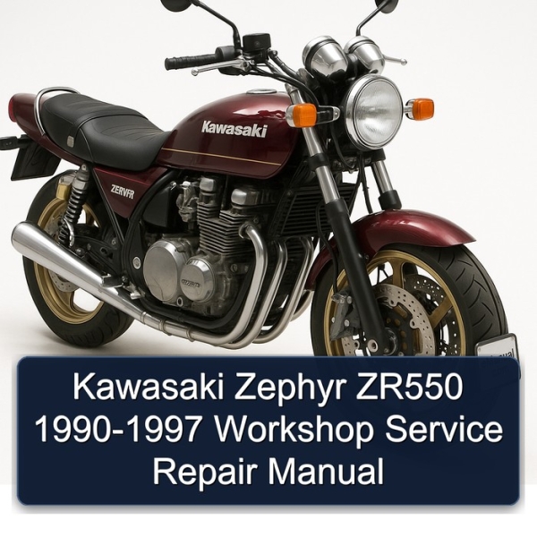 Kawasaki Zephyr ZR550 1990-1997 Workshop Service Repair Manual