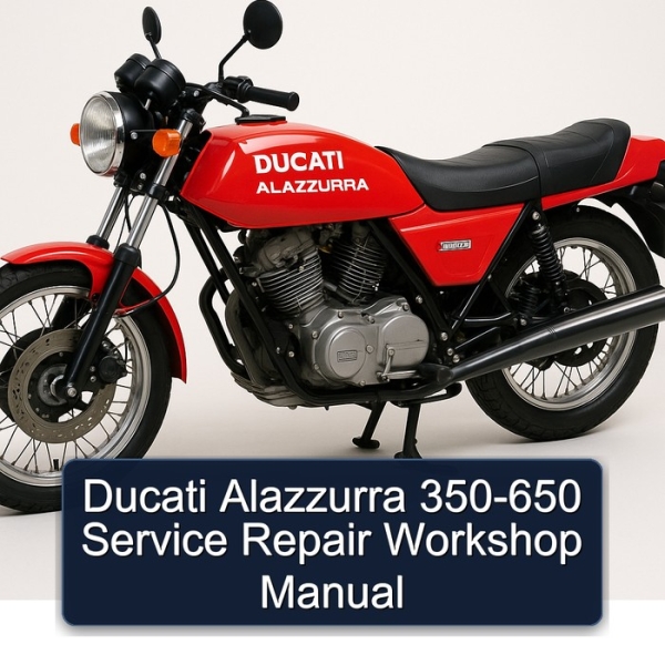 Ducati Alazzurra 350-650 Service Repair Workshop Manual