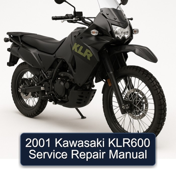 2001 Kawasaki KLR600 Service Repair Manual