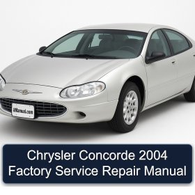 Chrysler Concorde 2004 Factory Service Repair Manual