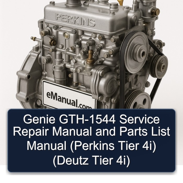 Genie GTH-1544 Service Repair Manual and Parts List Manual (Perkins Tier 4i) (Deutz Tier 4i)