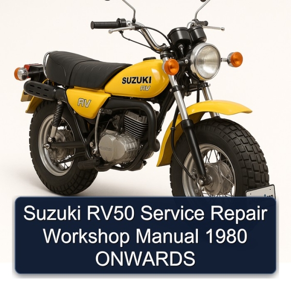 Suzuki RV50 Service Repair Workshop Manual 1980 ONWARDS