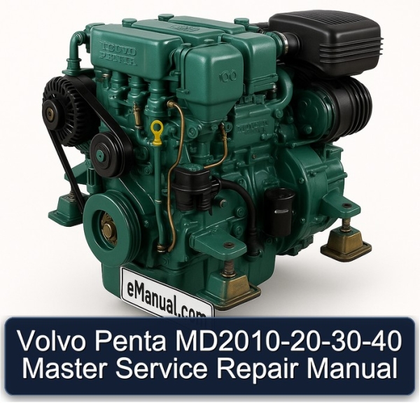 Volvo Penta MD2010-20-30-40 Master Service Repair Manual