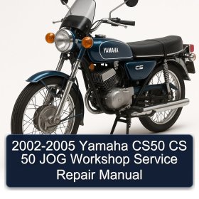 2002-2005 Yamaha CS50 CS 50 JOG Workshop Service Repair Manual