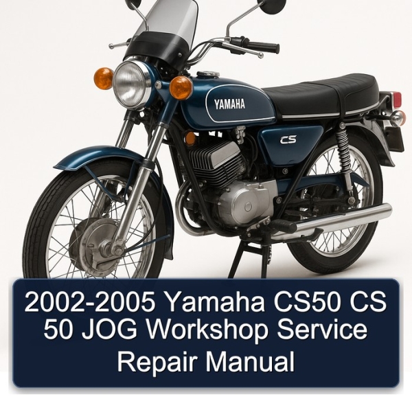 2002-2005 Yamaha CS50 CS 50 JOG Workshop Service Repair Manual