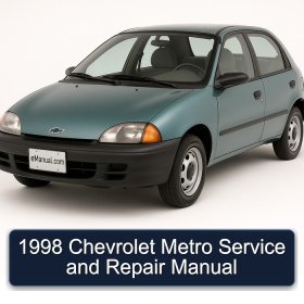 1998 Chevrolet Metro Service and Repair Manual