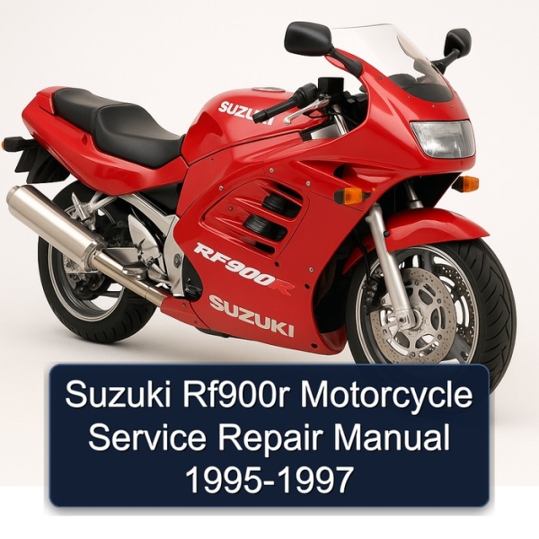 Suzuki Rf900r Motorcycle Service Repair Manual 1995-1997