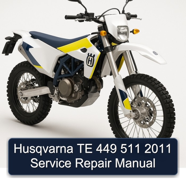 Husqvarna TE 449 511 2011 Service Repair Manual