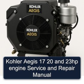 Kohler Aegis 17 20 and 23hp engine Service and Repair Manual