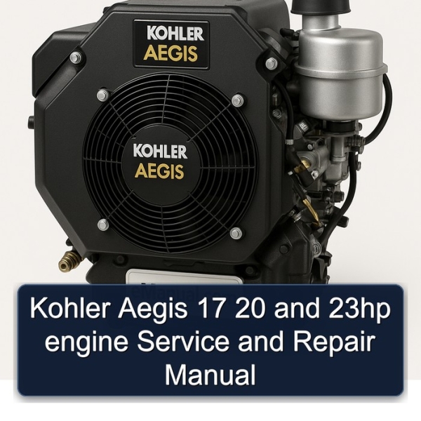 Kohler Aegis 17 20 and 23hp engine Service and Repair Manual