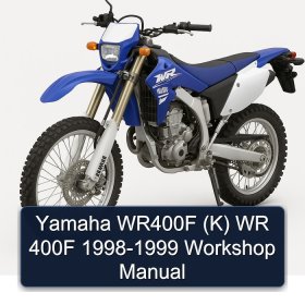 Yamaha WR400F (K) WR 400F 1998-1999 Workshop Manual