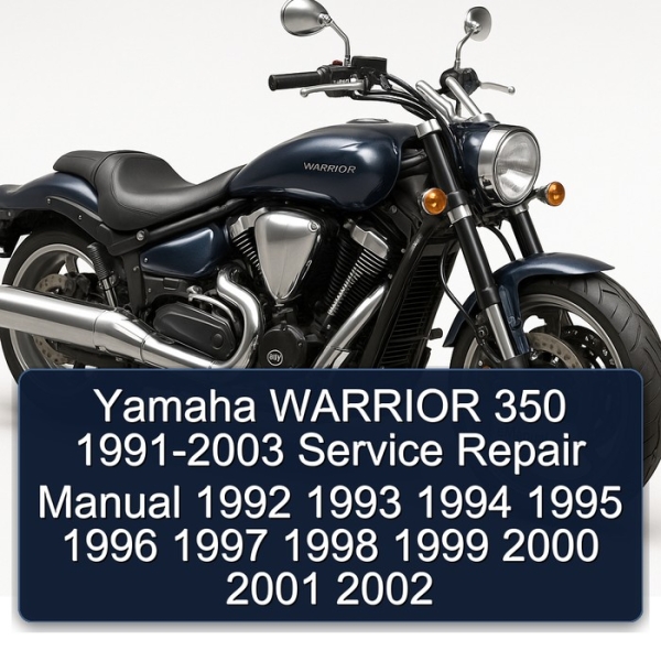 Yamaha WARRIOR 350 1991-2003 Service Repair Manual 1992 1993 1994 1995 1996 1997 1998 1999 2000 2001 2002