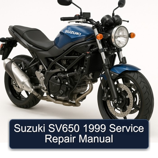 Suzuki SV650 1999 Service Repair Manual