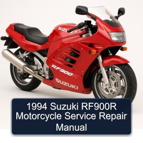 1994 Suzuki RF900R Motorcycle Service Repair Manual