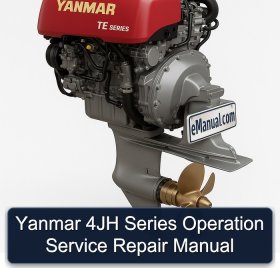 Yanmar 4JH Series Operation Service Repair Manual