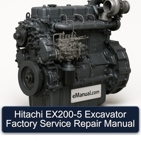 Hitachi EX200-5 Excavator Factory Service Repair Manual