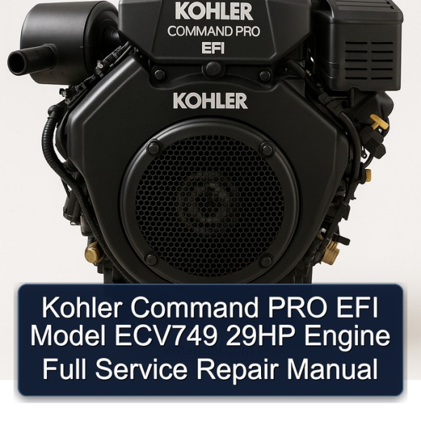 Kohler Command PRO EFI Model ECV749 29HP Engine Full Service Repair Manual