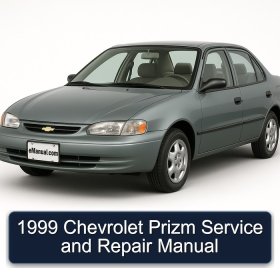 1999 Chevrolet Prizm Service and Repair Manual
