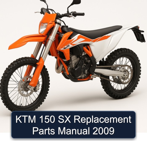 KTM 150 SX Replacement Parts Manual 2009