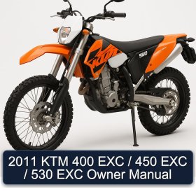 2011 KTM 400 EXC / 450 EXC / 530 EXC Owner Manual
