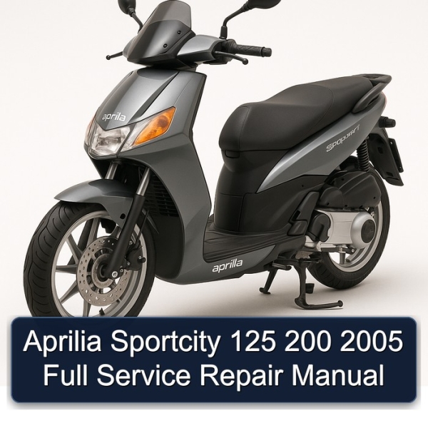 Aprilia Sportcity 125 200 2005 Full Service Repair Manual