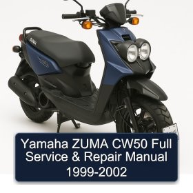 Yamaha ZUMA CW50 Full Service & Repair Manual 1999-2002