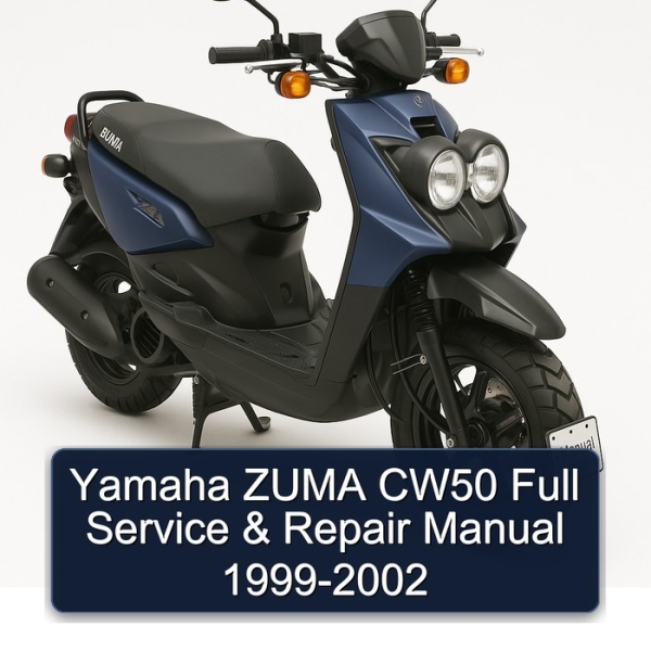 Yamaha ZUMA CW50 Full Service & Repair Manual 1999-2002