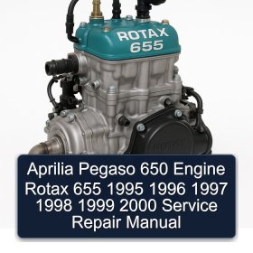 Aprilia Pegaso 650 Engine Rotax 655 1995 1996 1997 1998 1999 2000 Service Repair Manual