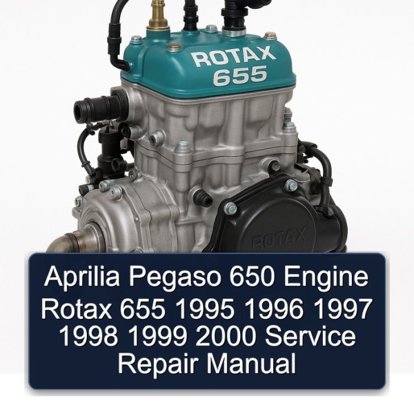 Aprilia Pegaso 650 Engine Rotax 655 1995 1996 1997 1998 1999 2000 Service Repair Manual
