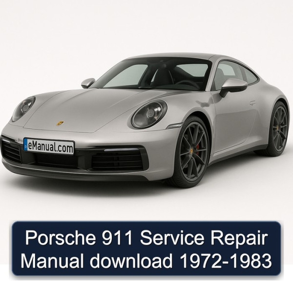 Porsche 911 Service Repair Manual download 1972-1983