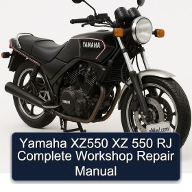 Yamaha XZ550 XZ 550 RJ Complete Workshop Repair Manual