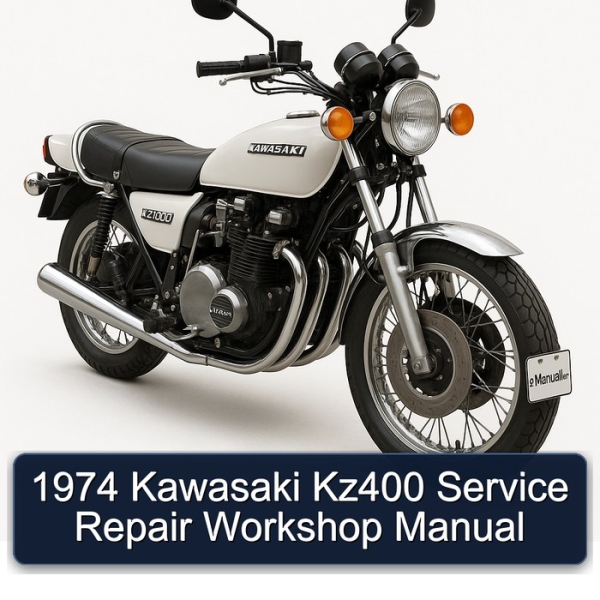 1974 Kawasaki Kz400 Service Repair Workshop Manual