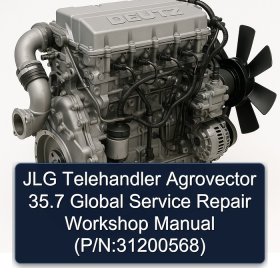 JLG Telehandler 2906H Service Repair Workshop Manual (P/N:31200568)