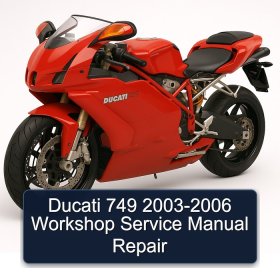 Ducati 749 2003-2006 Workshop Service Manual Repair