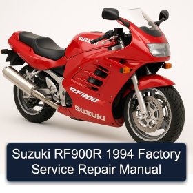 Suzuki RF900R 1994 Factory Service Repair Manual