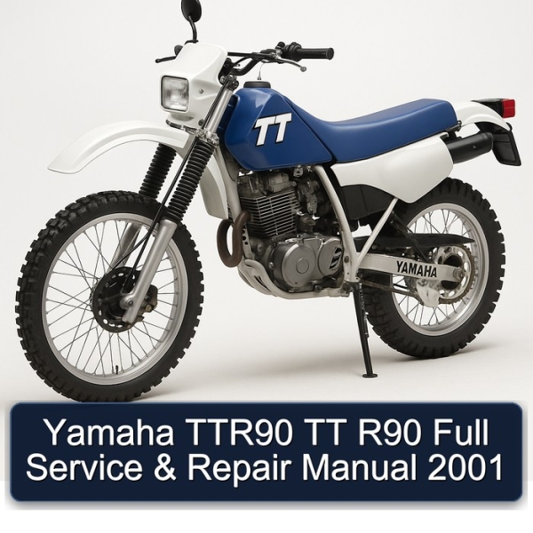 Yamaha TTR90 TT R90 Full Service & Repair Manual 2001
