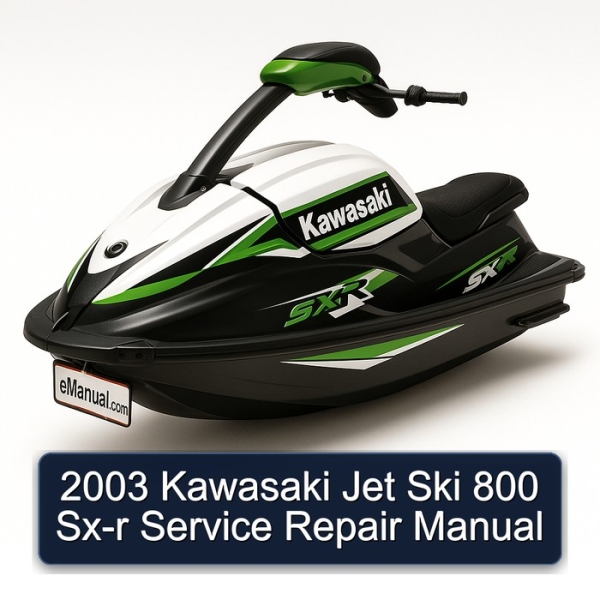 2003 Kawasaki Jet Ski 800 Sx-r Service Repair Manual
