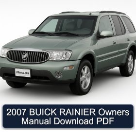 2007 BUICK RAINIER Owners Manual Download PDF
