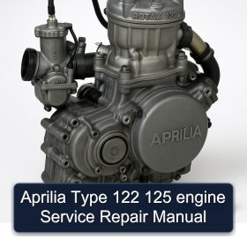Aprilia Type 122 125 engine Service Repair Manual