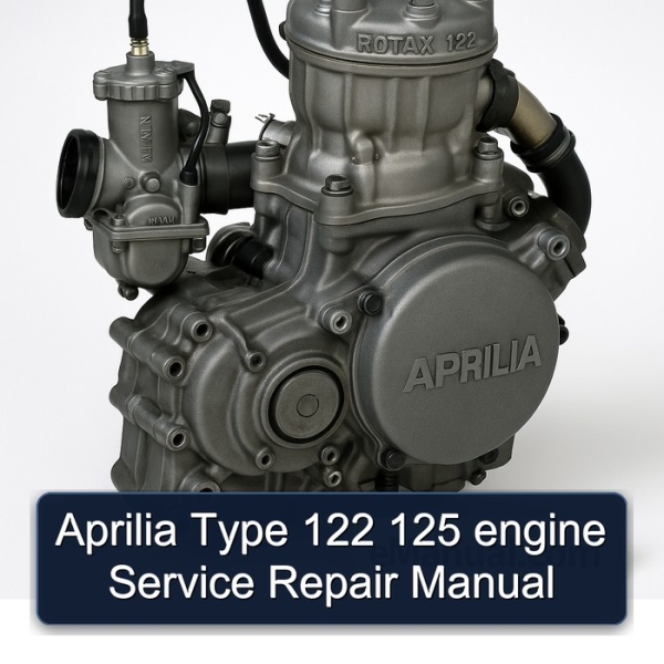 Aprilia Type 122 125 engine Service Repair Manual