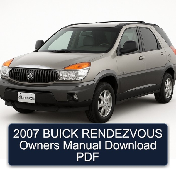 2007 BUICK RENDEZVOUS Owners Manual Download PDF