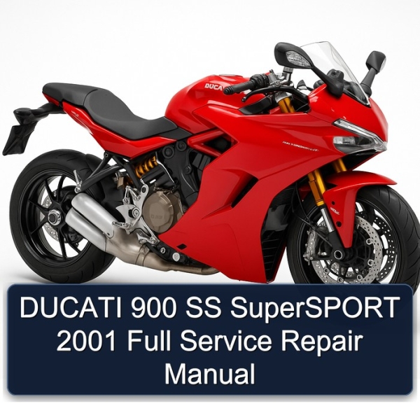 DUCATI 900 SS SuperSPORT 2001 Full Service Repair Manual
