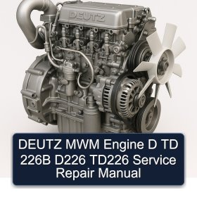 DEUTZ MWM Engine D TD 226B D226 TD226 Service Repair Manual