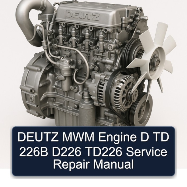 DEUTZ MWM Engine D TD 226B D226 TD226 Service Repair Manual